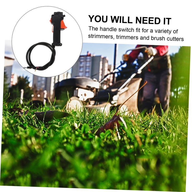 Sosoport Lawn Mower Throttle Trigger Cable Genuine Replacement Part for