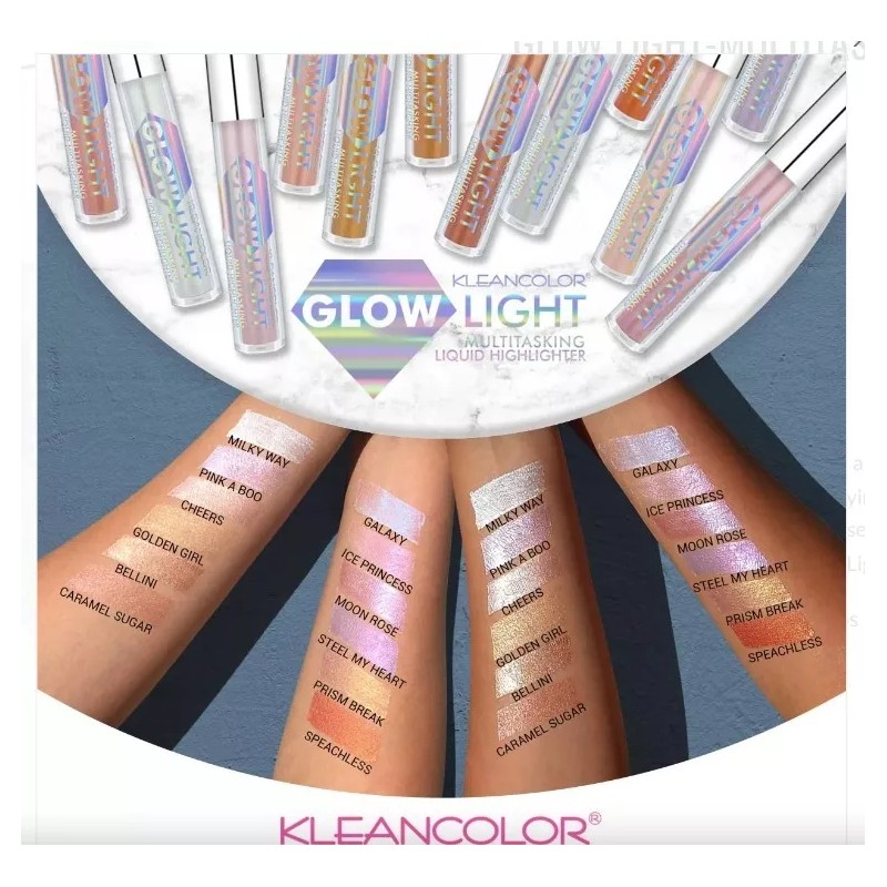 Kleancolor Sombra Liquida Megawatts Glow Multitask 3 En 1