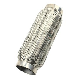 Htharoos Flexible Muffler Pipe, Stainless Steel, For Repairing, Inner Diameter 2.0 inches (51 mm), Length 7.5 inches (190 mm), General Purpose, Replacement Parts for Automobiles (7.5 inches (190 mm) x