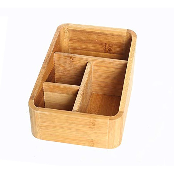 Catekro Office Dirty Organiser, Bamboo Wood, 14 x 19.7 x
