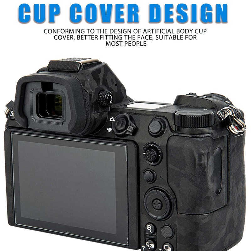 Sanpyl Ocular Eyecup Visor Eye Cup para Nikon Z5 Z6