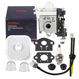 SIMPERAC - Carburador para Echo PB-265L PB-265LN PB-255 PB-255LN PB-251 ES-255 Soplador de hojas RB-K90 carburador Reemplazar para Echo A...