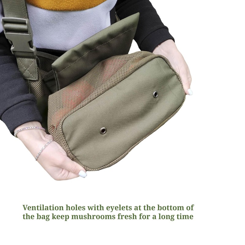 Acropolis Mushroom Hunting Bag - Shopping Mesh Bag - Forage