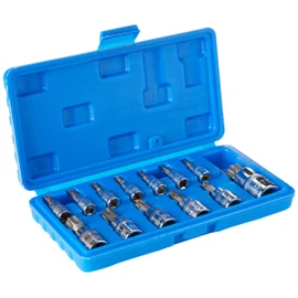 US PRO 13pc Torx Star Set-Tamper Bit Sockets T8-T70 1497