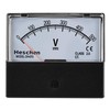 Heschen Voltmeter Rectangle Analog Display Volt Voltmeter 670 Style DC