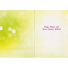 Kitten Wears Knit Egg Cap - Avanti Cute Cat Easter Card (Greeting Card)