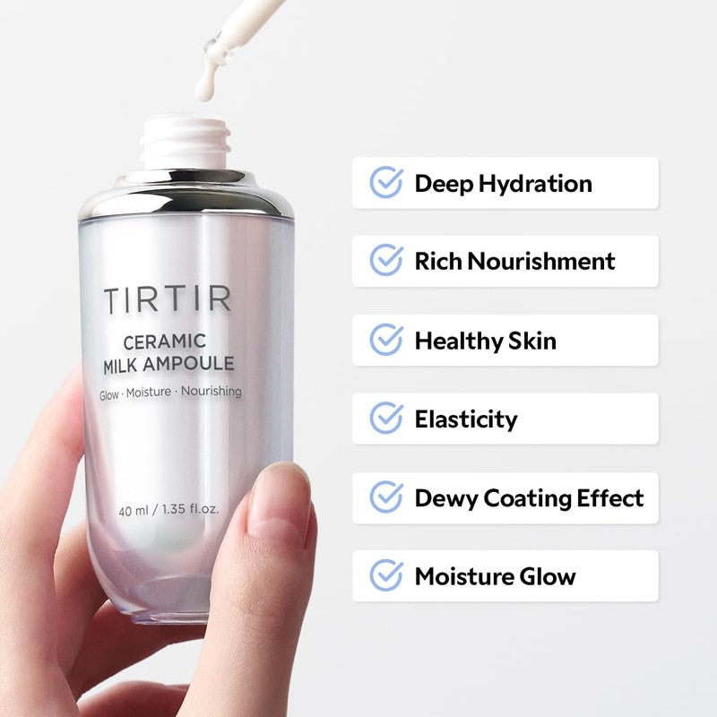 TIRTIR Ceramic Milk Ampoule (1.35 Fl Oz)