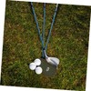 WOONEKY 12pcs Golf Iron Covers Thickened PU Leather Club Head