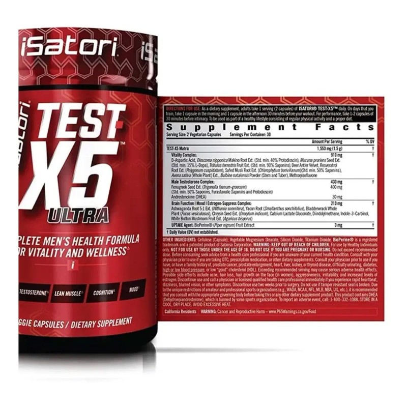 Test Ultra Isatori Complete Men Health Formula