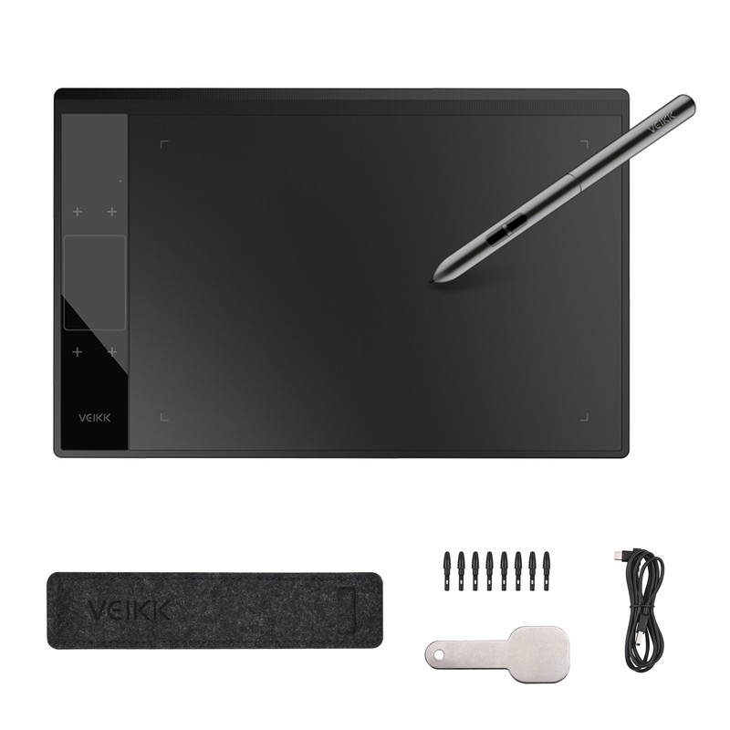 Graphics Drawing Tablet 10 X 6 Inch Large Active Area