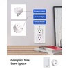 Zoiinet Remote Control Outlet Plug Switch, Buckle Design & Removable