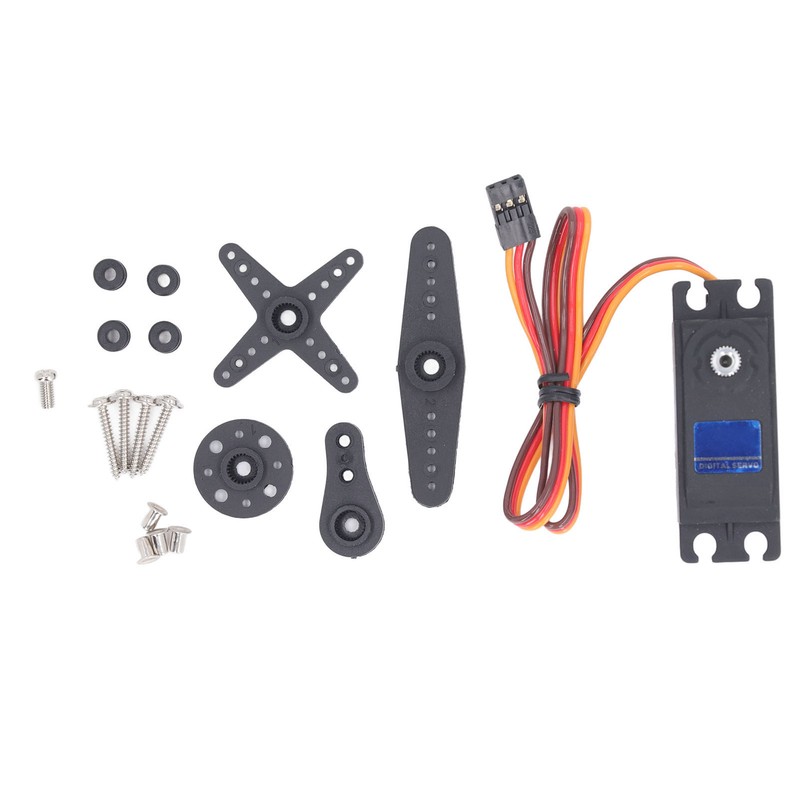 20KG RC Digital Servo with Arm Blue Metal Gear Accurate