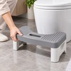 Comfort Toilet Stool for Adult Kids Pregnant Women, Squatting Aid