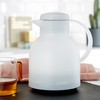 Emsa Samba 504687 Insulated Jug, 1 Litre, Quick Press Closure,