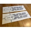 Oracal 651 Axis Wake Boats 36” Replacement Black (x2) Decals