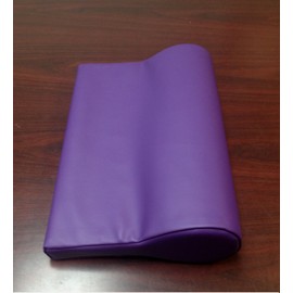Massage Neck Bolster 14.5" X 9.5" X 3.5" (Purple)