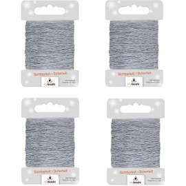 myboshi Reflexfaden 4 x 55m reflektierendes Beilaufgarn Reflexgarn