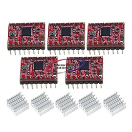 5PCS A4988 Driver Module StepStick Stepper Motor Driver