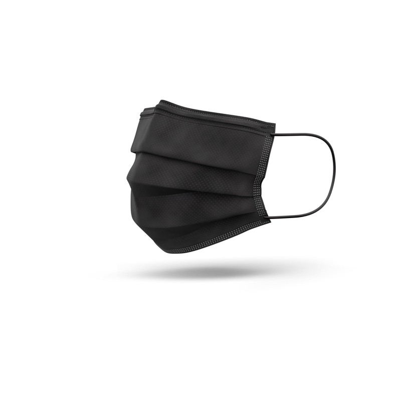 Medicom Midnight Procedure Earloop Face Masks - Box of 50