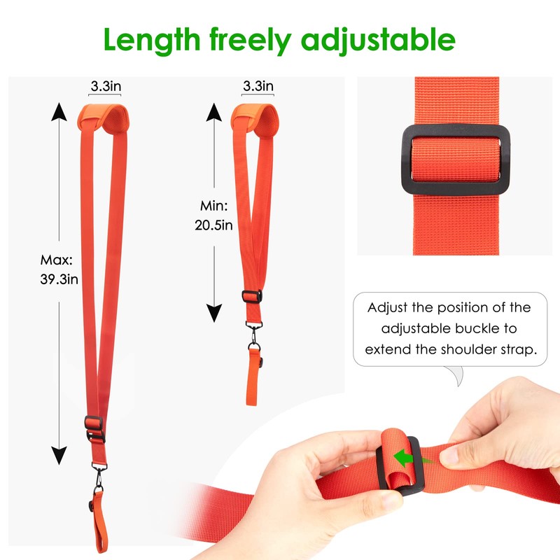 YOUSHARES Trimmer Shoulder Strap - Weed Eater Strap Compatible with