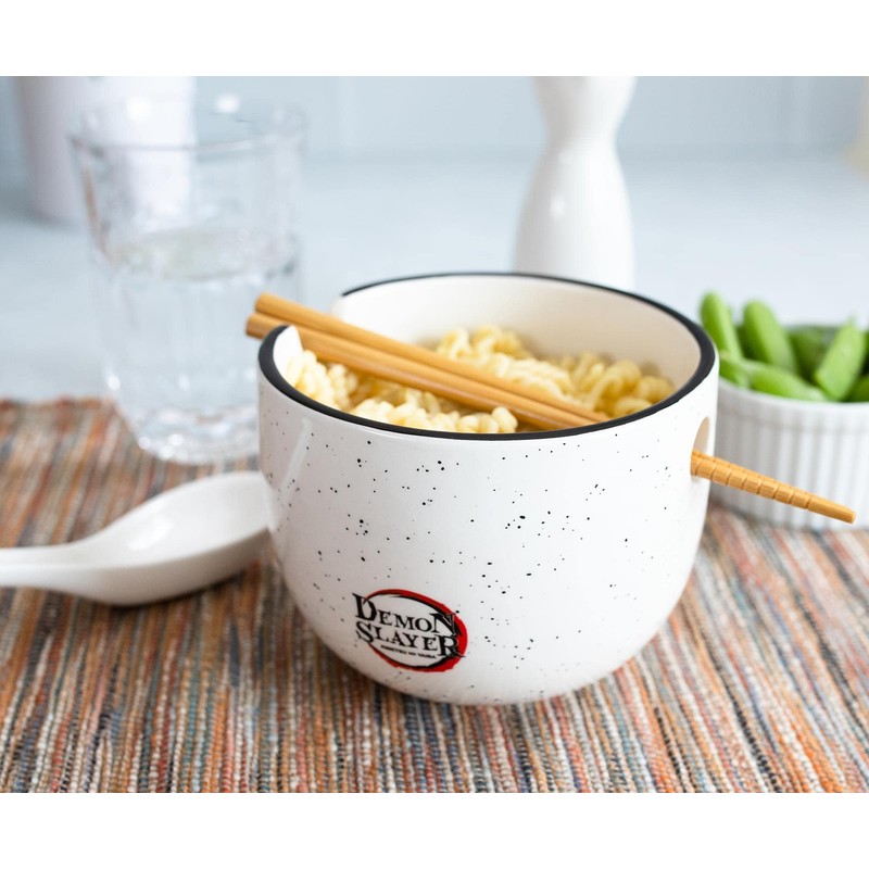 Just Funky Demon Slayer Ramen Bowl and Chopsticks