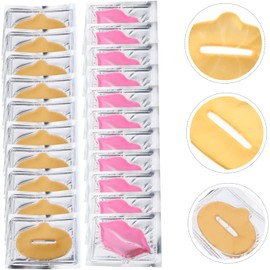 20 piezas Mascarillas Hidratantes de para Labios Exfoliantes y Rejuvenecedores Parches para Labios Secos y Suavidad