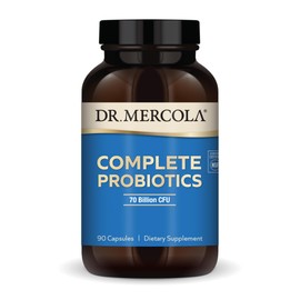 Dr. Mercola Dr. Mercola Complete Probiotics 70 Billion CFU, 90 Servings (90 Capsules), Dietary Supplement, Supports Digestive Health, Non GMO, NSF Certified