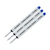 3 Pack - Schmidt P8126 Short Capless Rollerball - Blue