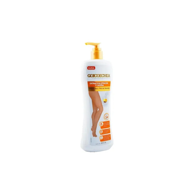 Goicoechea Crema Anticelulitis para Piernas con Extracto de Naranja, 400ml