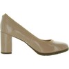 Anne Klein Womens Castana Slip-On Flex Fit Block Heels Taupe