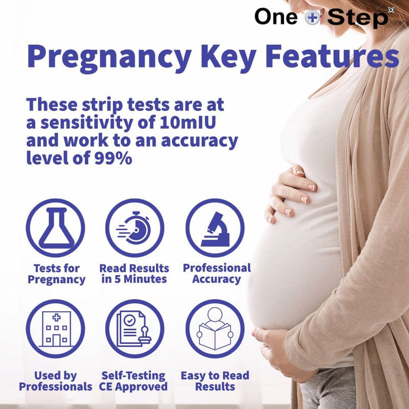 One Step 60 x Highly Sensitive Ovulation Strip Tests +