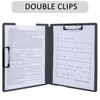 Plastic Clipboard Clipboard Clipboard A4 Clipboard with Double Clip Waterproof