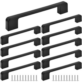 KOKILA Tiradores para Cajones, 10 Piezas Manijas de Gabinete de Aleación de Aluminio, Manijas para Cajones Tiradores de Armarios, Jaladeras de Muebles, Tiradores para Cocina Cajones Armarios Baño