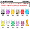 Micro Mini Car Blade Fuses, Car Fuses Assorted Auto Car