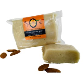 Giannetti Artisans Giannetti Artisans Almond Stick - Used for Granitas & Almond Milk - Sugared and Made with Peeled Sicilian Almonds (8.8 oz) - Imported - For Granitas & Almond Milk