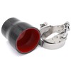 TuoLauthon 2 to 2.5 inches Black Silicone Reducer Coupler with