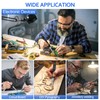 120W LED Soldering Iron Kit, 7s Fast Heating Adjustable Temp
