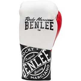 Benlee Leather boxing gloves CYCLONE 10 oz R, white/black/red
