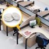 TSUOUKL Pack of 4 Cable Grommets Plastic White Desk Grommet