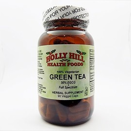 Holly Hill Health Foods, 100% Vegetarian Green Tea, 90 Vegetarian Capsules