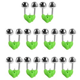 Fishing Bells for Rods - Extra Loud Dual Alert Alarm Clips for Fishing Rods, Types of Fishing (10Pcs)
