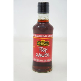 Hokan Fish Sauce, Thai Seasoning, Patis Nampla, 7 FL oz Bottle
