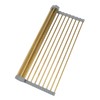 Snailhouse Roll Up Dish Drying Rack, Stainless Steel Dish Drainer