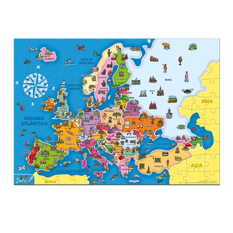 Diset – Toy Educational Countries of Europe (68947)