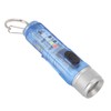 Keychain Flashlight Long Range Super Bright LED Flashlight USB Rechargeable