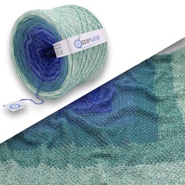 Bobble Special Editions, Colour Gradient Yarn 267 g 4-Ply 1000 m for Knitting and Crocheting, Yarn, Wool, Yarn for Knitting and Crocheting (High Moor – 115)