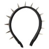 Headband with Spikes, Spike Rivets, Studded Metal Headband, Gothic Headpiece,