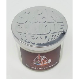 Clearance Priced ~ Spiced Gingerbread Candle ~ Gingerbread Scented Soy Candle ~ Available in Glass 3 Wick Jar & Mason Jar ~ All Natural Premium Soy Candle (Large 3 Wick)