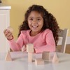 hand2mind Wood Geometric Solid Blocks, 3D Shapes, Classroom Kit (Set