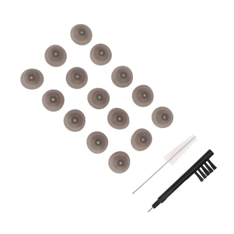 Hearing Amplifier Plugs Double Layers Silicone Ear Plug Tips Dome